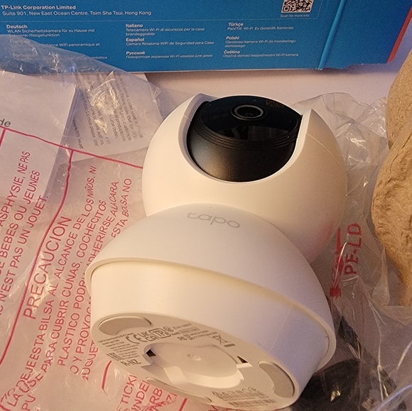 TP-Link Tapo Smart Pan/Tilt Indoor Security Camera, 360° Motion Tracking, 1080p - Picture 9 of 16